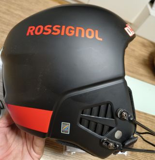Casco esqui ski de competición con protección 