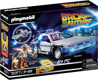 Playmobil 70317 DeLorean Regreso al Futuro