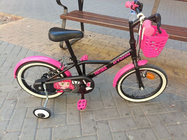 Bicicleta niña 16" Btwin (Regalo casco y guantes)