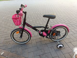 Bicicleta niña 16" Btwin
(Regalo casco y guantes)
