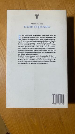 EL ESTILO DEL PERIODISTA - PENSAMIENTO (Spanish...