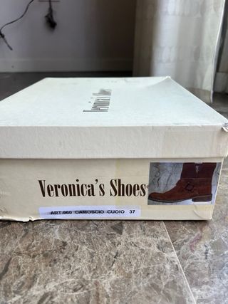 Stivaletti camoscio marroni