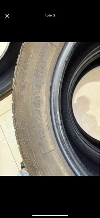 2 neumáticos 185/65R15 usados