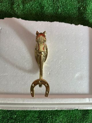 Perchero Caballo Herradura - Bronce