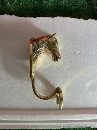 Perchero Caballo Herradura - Bronce