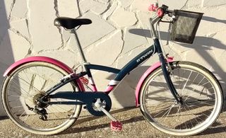 Bicicleta BTWIN niña 24" 6v
