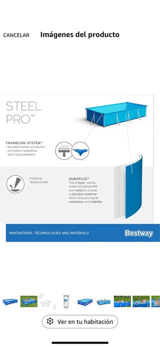 Piscina Bestway Steel Pro