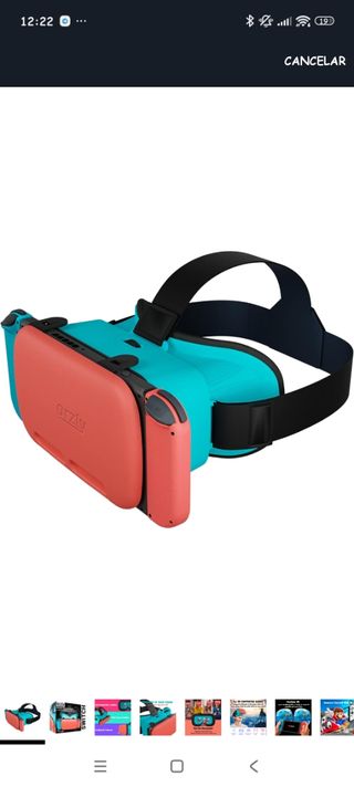 Orzly VR Gafas Nintendo Switch