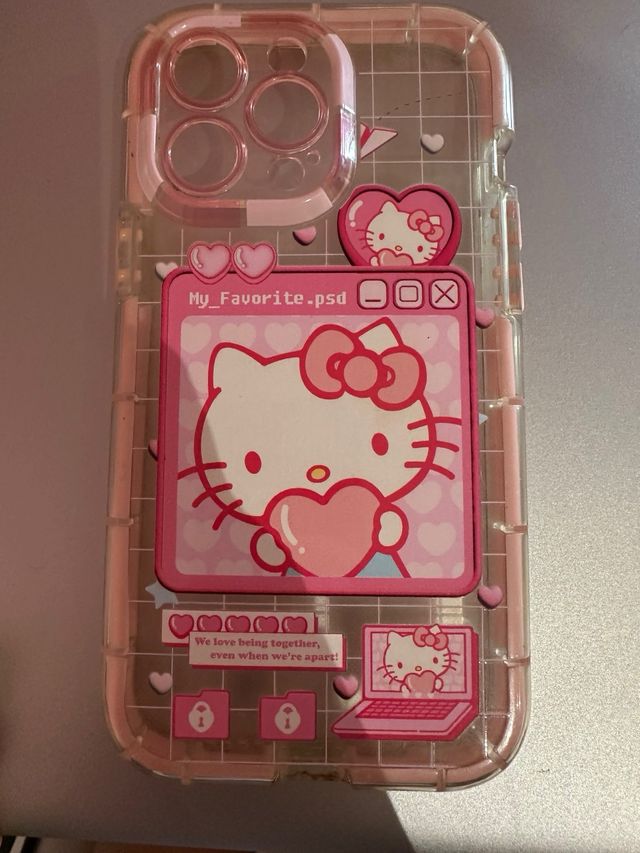 Fundas Hello Kitty iPhone 14 Pro Max