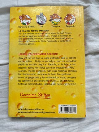 La isla del tesoro fantasma: Geronimo Stilton 42