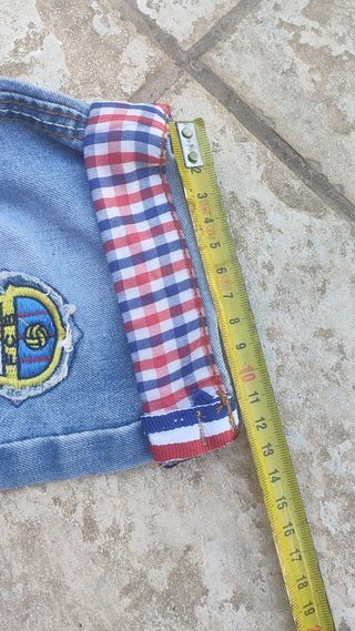 Shorts vaqueros niño FC Barcelona