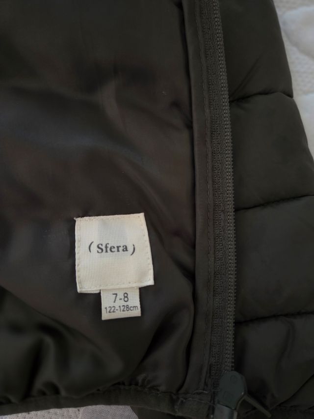 Cazadora verde 7-8 años