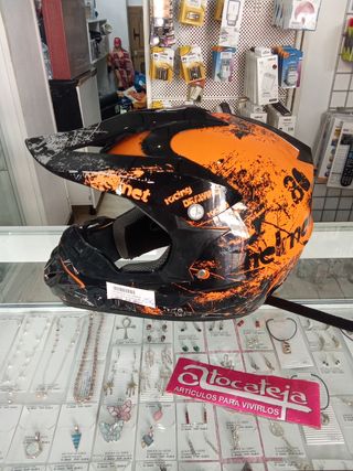 Casco motocross Hellboy
