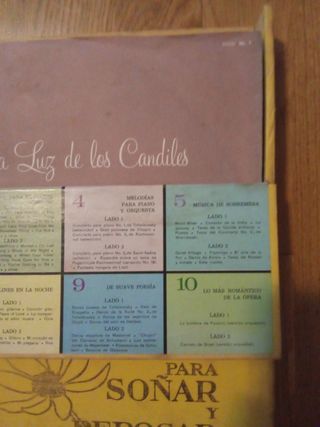 Música para soñar y reposar caja 10 LP