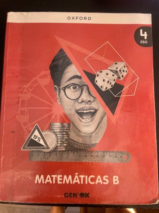 Matemáticas B 4º ESO. Libro del estudiante. GENiOX