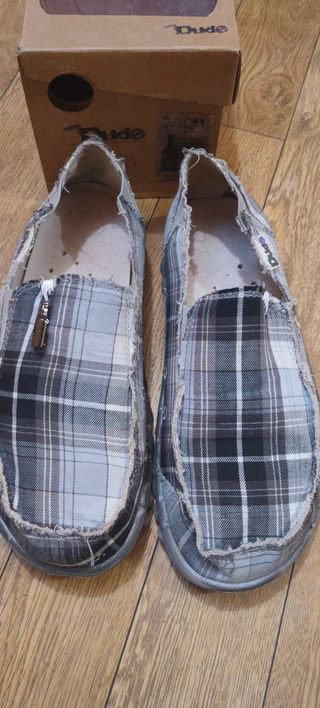 Mocasines Hey Dude 42 - Gris