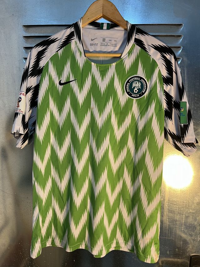 Camiseta selección de Nigeria mundial 2018 XXL