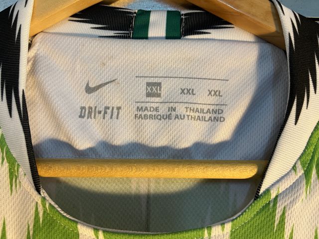 Camiseta selección de Nigeria mundial 2018 XXL