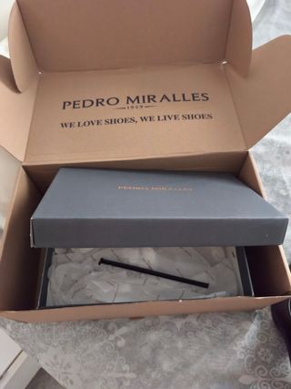 Zapatos salón piel mujer -talla 40