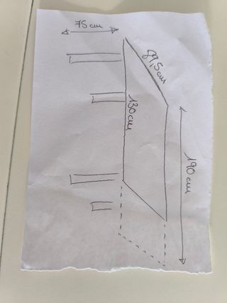 Mesa comedor blanca + 6 sillas