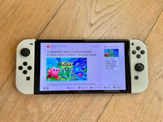 NINTENDO SWITCH OLED GRIS-BLANCO
