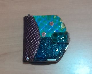 Monedero pequeño multicolor