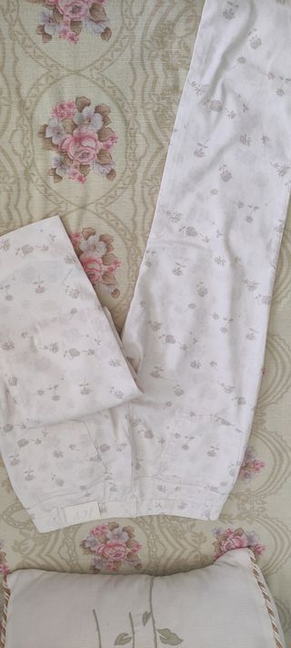 Pantalones JOCAVI blancos estampados