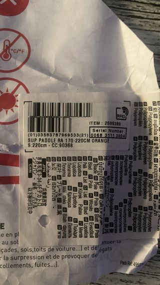 Tabla Paddle Surf NUEVA