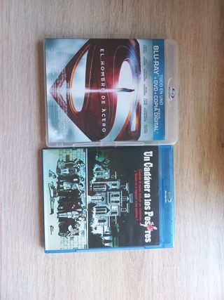 Blu-ray: Lego Película, Brave, Hombre de Acero...