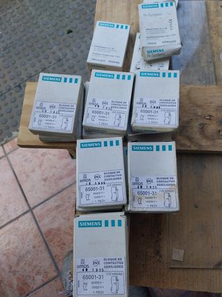 65001-31 Bloques Contactores Siemens
