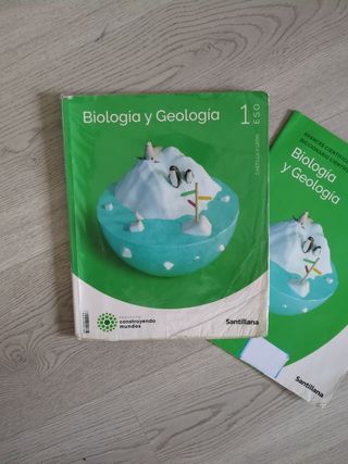 Libro biología y geología 1º eso santillana