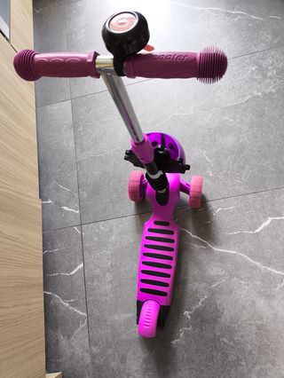 Patinete infantil morado