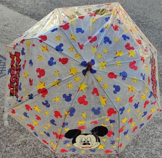 Paraguas Mickey Mouse infantil