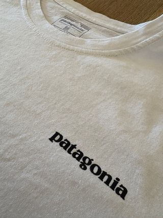 Nuova t-shirt Patagonia bianca