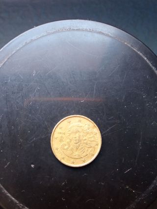 Moneda 10 céntimos 2005 italiana