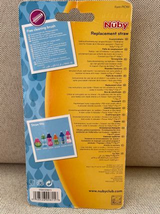 Kit Canudo Nûby - para várias garrafas de bebé