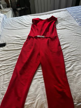 Mono rojo fiesta