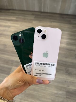 iPhone 13 128GB - Verde e Rosa