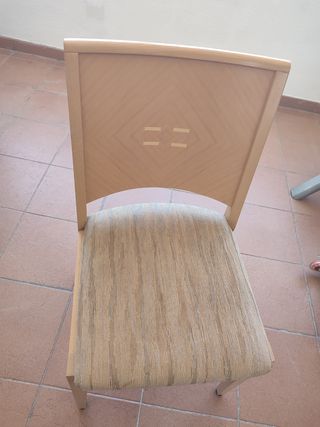Silla comedor madera clara