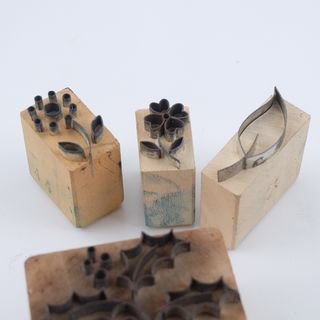Sellos Madera Grabado - 4uds