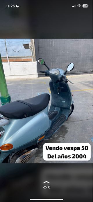 Vespa 50cc - Azul - Buen estado