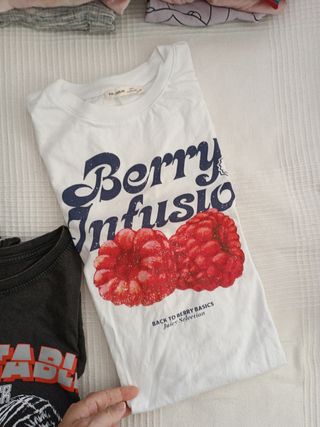 Lote 5 Camisetas tallas varias- Inside|Pull&Bear