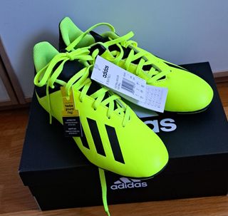 Botas fútbol Adidas niño - Amarillas