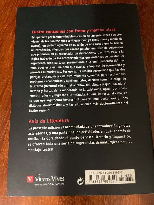 CUATRO CORAZONES CON FRENO Y MARCHA ATRAS