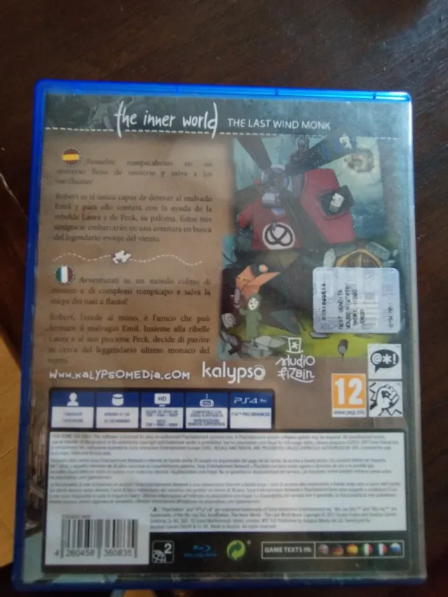 PS4 (PlayStation 4) - The Inner World