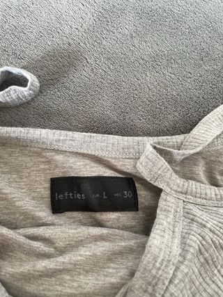 Top Lefties Gris - Tirantes