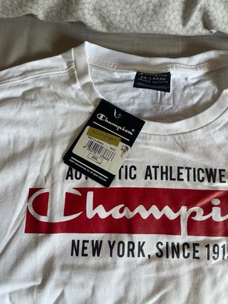 Camiseta Champion blanca