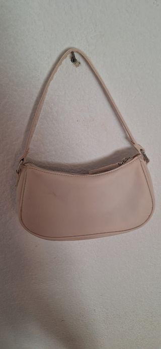 Bolso beige niña - 2 bolsillos