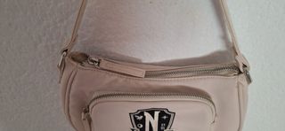 Bolso beige niña - 2 bolsillos