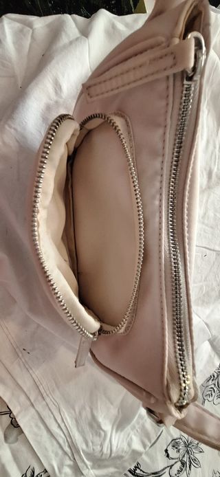 Bolso beige niña - 2 bolsillos